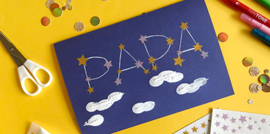 DIY – Une constellation d’amour pour papa