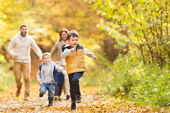 3 activités à faire avec les enfants en automne : se balader en forêt